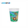 520 ml 18 oz PP jetable PP Cup de pop-corn en plastique imprimé en plastique imprimé imprimé